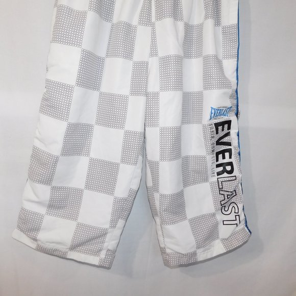 Everlast Mens L Capri Mesh Lined Active Swim wear Shorts - Picture 5 of 9